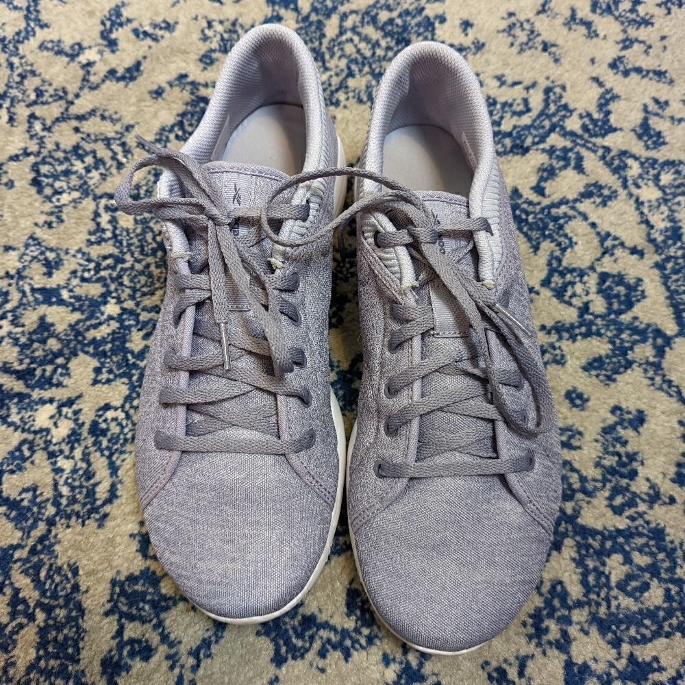 Worn once washable Reebok walking shoes